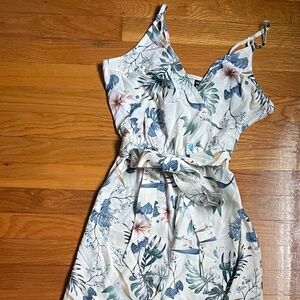 Floral pants jumpsuit